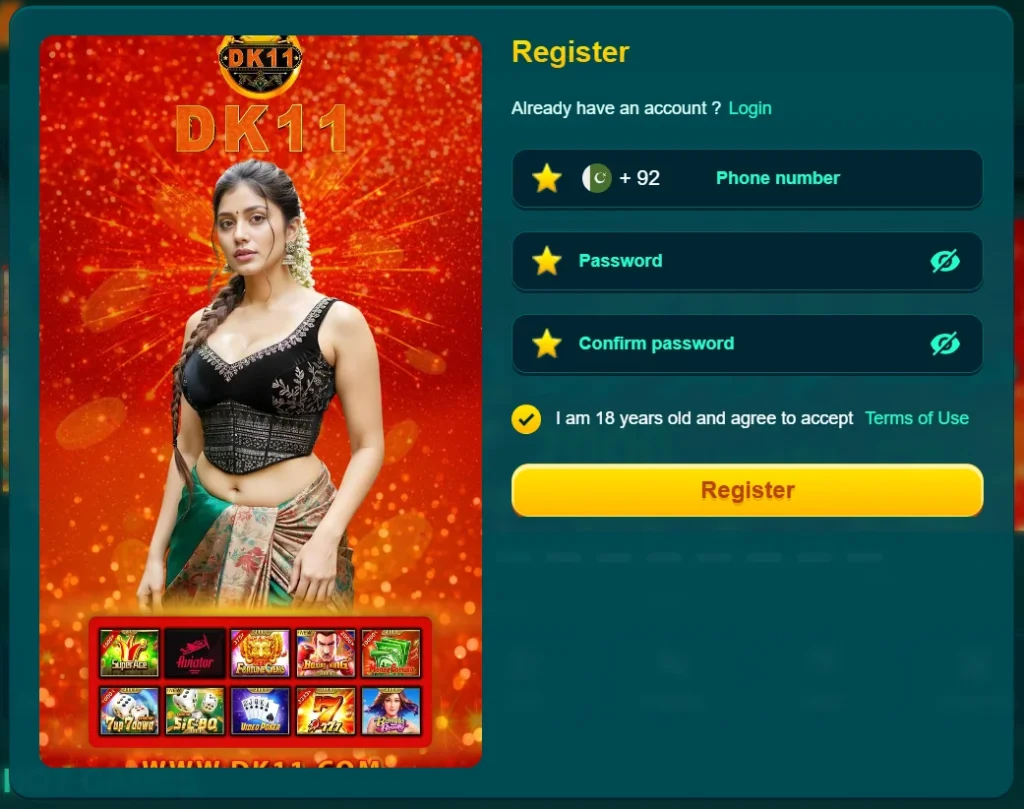DK11 Game Register process