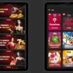 Fly33 Game app interface showing promotions and popular slot games.