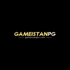 Gameistan pkr official logo with website link gameistanpkr.com on a black background